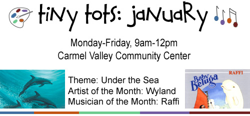 January Tiny Tots Classes